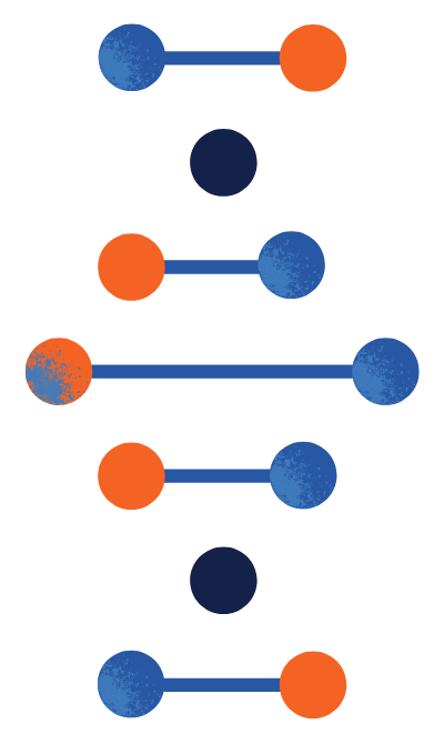 Abstract connected nodes and lines representing network connectivity